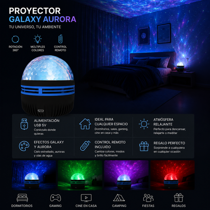 Proyector Galaxy Aurora