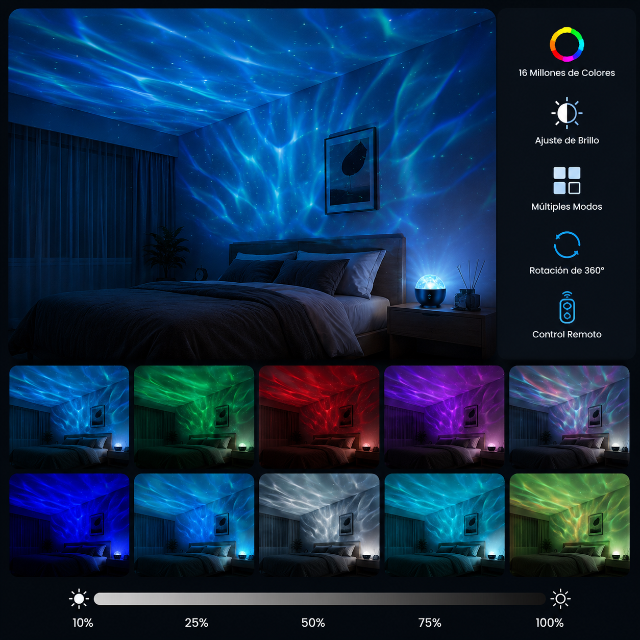 Proyector Galaxy Aurora